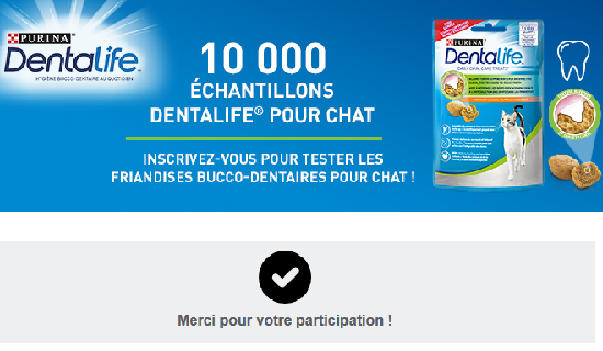 échantillon gratuit